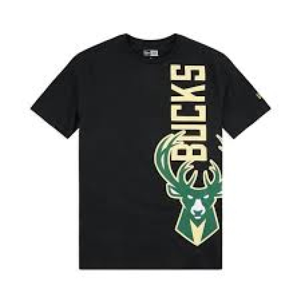 ESAURITO NEW ERA NBA TEAM TEE MILWAUKEE BUCKS- T-shirt - 12033443