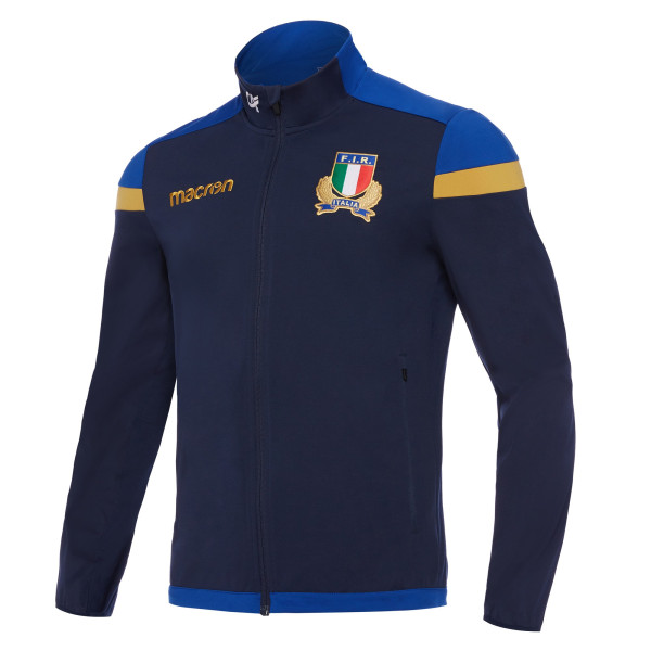 Macron Anthem jacket full zip ufficiale Italia RUGBY FIR M17 58086472