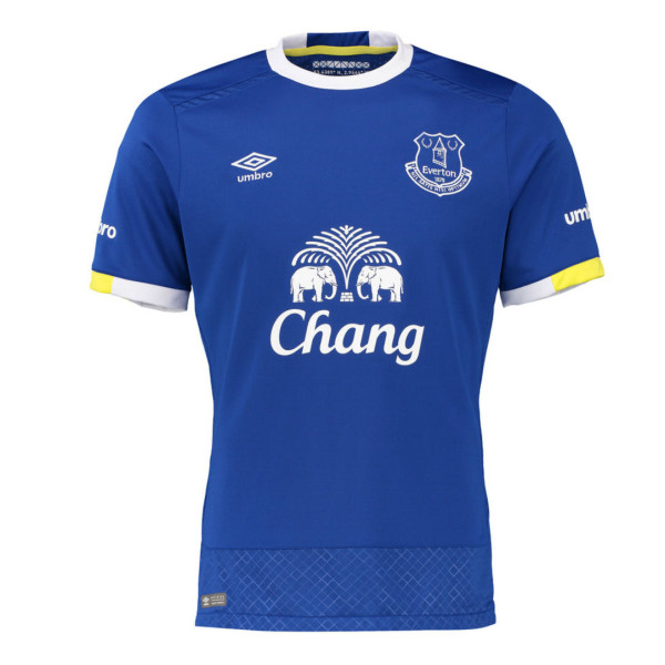 ESAURITO Umbro Everton Home Football Shirt 75353U-KIT - 2016/17