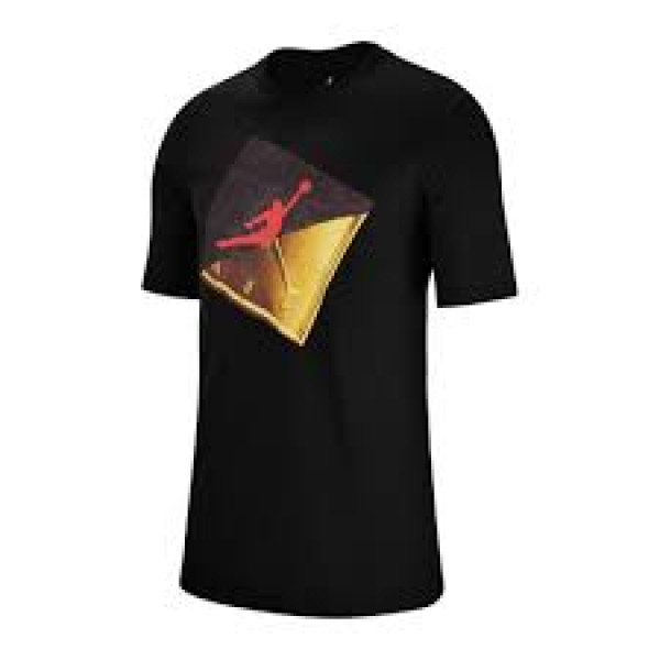 ESAURITO Nike Jordan Jumpman Slash T-Shirt Black AT3376-010