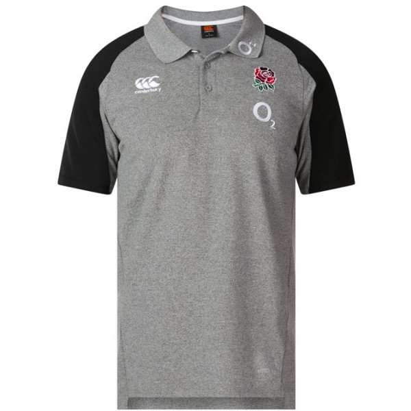Canterbury England Rugby England Vapodri Cotton Pique Polo Shirt 2018/19 QA002323 X95