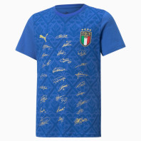 PUMA T-shirt da calcio FIGC Signature Winner da ragazzo - 769993-04