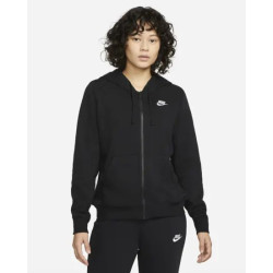 Nike Sportswear Club Fleece Felpa con cappuccio e zip a tutta lunghezza - Donna - DQ5471-010