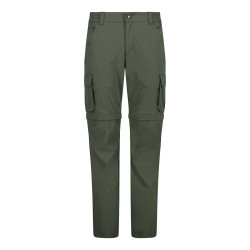 CMP Pantaloni zip off con tasconi laterali stretch da uomo - 31T5627-E319