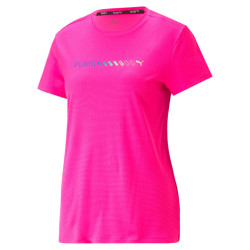 PUMA T-shirt da running a maniche corte RUN Logo da donna - 523266-24