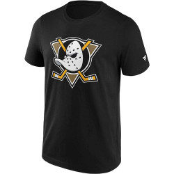 FANATICS T-shirt con logo primario NHL Anaheim Ducks - 1108M-BLK-ADU-EG2
