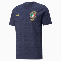 PUMA T-shirt da calcio con grafica FIGC Winner da uomo - 769990_02
