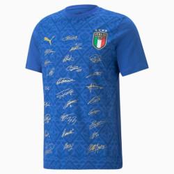 Puma T-shirt da calcio FIGC Signature Winner da uomo - 769992-04