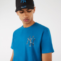 NEW ERA  New York Yankees Camo Logo T-Shirt Blu- 12869866