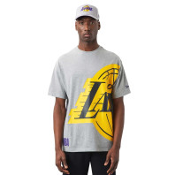 NEW ERA T-Shirt LA Lakers NBA Side Logo Grigia - 60284628