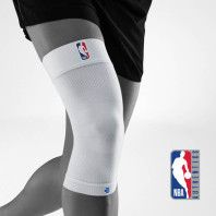 Bauerfeind - NBA SPORTS COMPRESSION KNEE SUPPORT - NBACOMPKNEESUP-WHITE