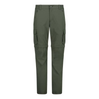 CMP Pantaloni zip off con tasconi laterali stretch da uomo - 31T5627-E319