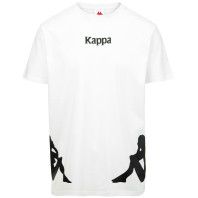 KAPPA T-SHIRT AUTHENTIC FICO 321158W-A1X WHITE-BLACK