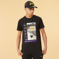 New era T-shirt LA Lakers Court Foto Nera - 12893099